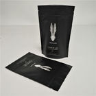 250 غرام ماتي أسود تغليف أغذية الأفلام الوقوف أكياس القهوة FDA SGS الموافقة